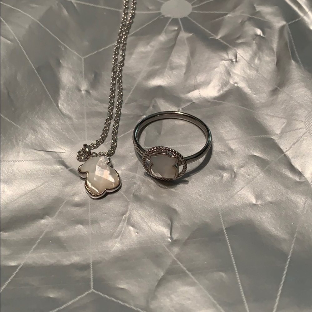 Original set Tous in champagne color